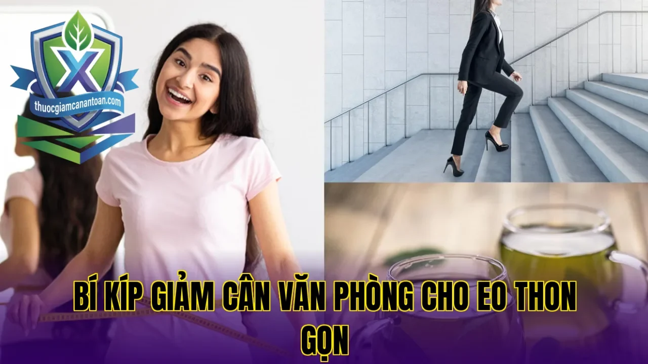 Bí kíp giảm cân văn phòng cho eo thon gọn