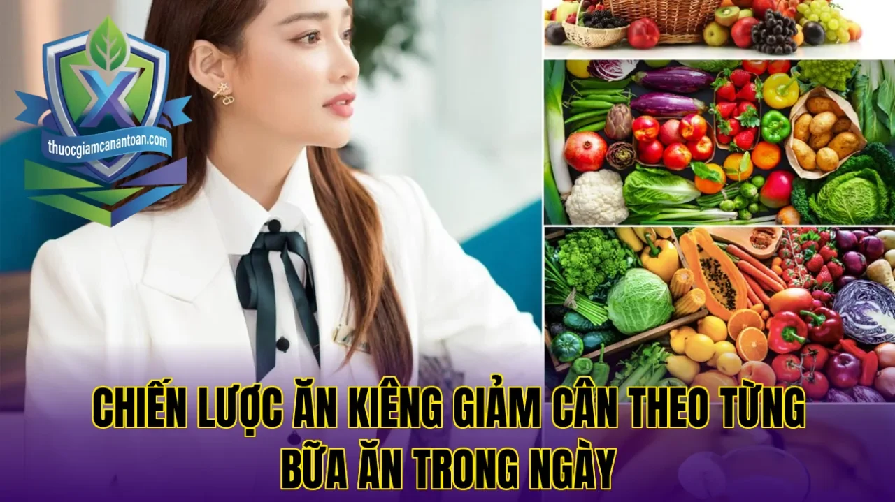 Chiến lược ăn kiêng giảm cân theo từng bữa ăn trong ngày