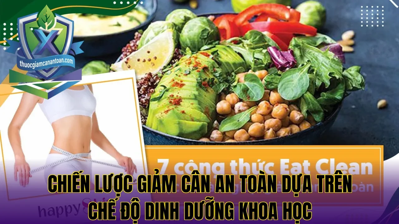 Chiến lược giảm cân an toàn dựa trên chế độ dinh dưỡng khoa học