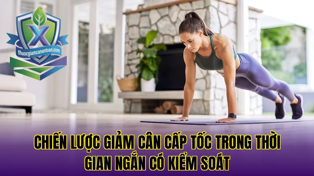 Chiến lược giảm cân cấp tốc trong thời gian ngắn có kiểm soát