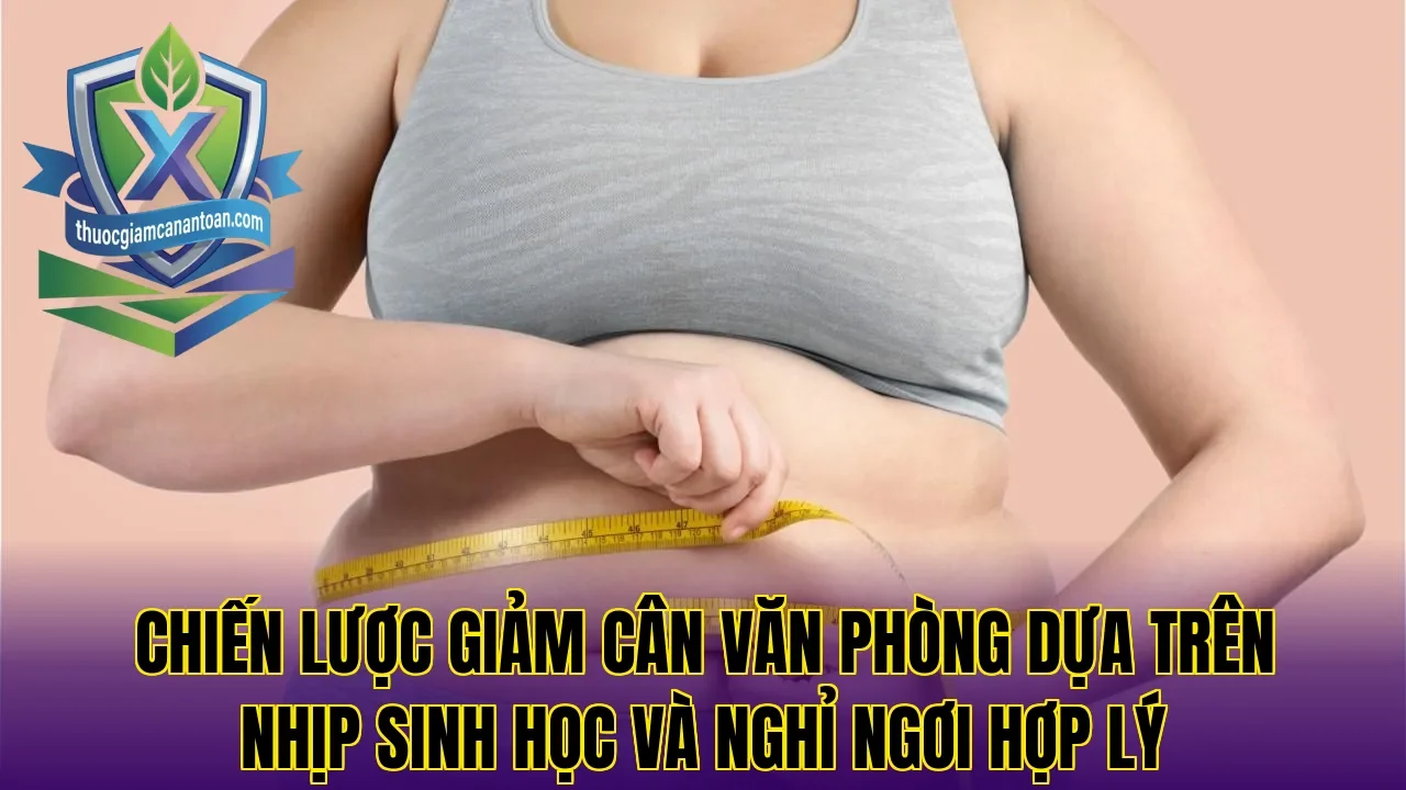 Chiến lược giảm cân văn phòng dựa trên nhịp sinh học và nghỉ ngơi hợp lý