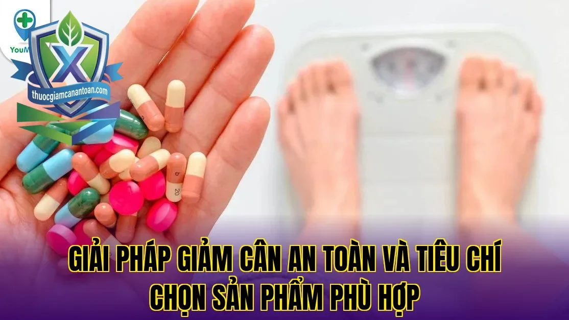 Giải pháp giảm cân an toàn và tiêu chí chọn sản phẩm phù hợp