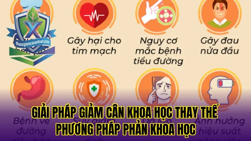 Giải pháp giảm cân khoa học thay thế phương pháp phản khoa học
