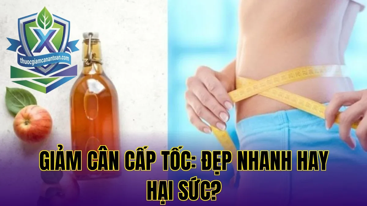 Giảm Cân Cấp Tốc: Đẹp Nhanh Hay Hại Sức?