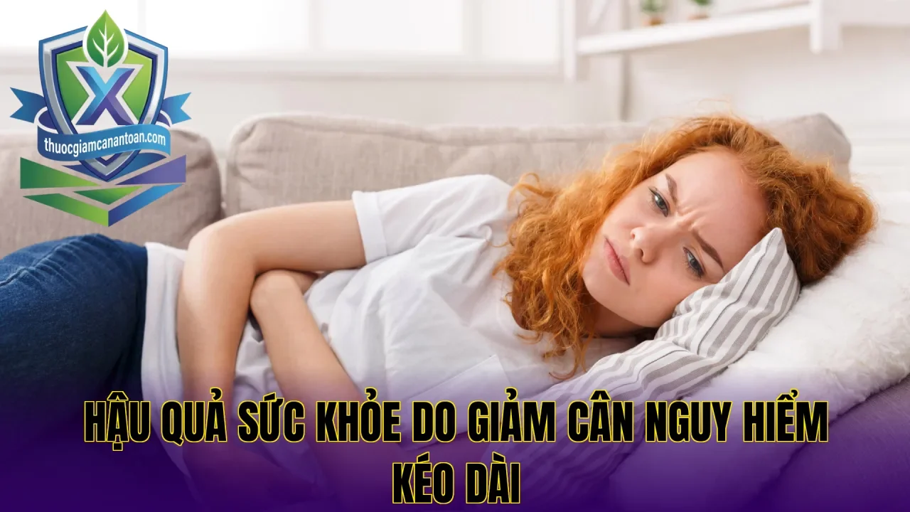 Hậu quả sức khỏe do giảm cân nguy hiểm kéo dài