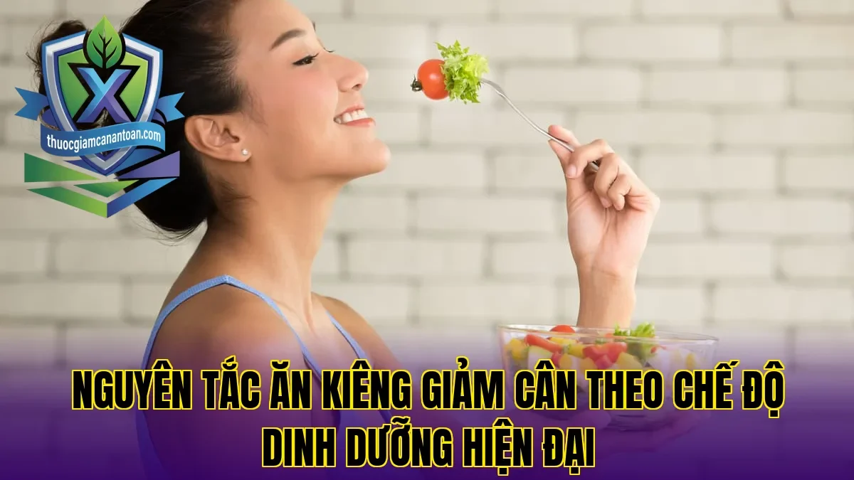 Nguyên tắc ăn kiêng giảm cân theo chế độ dinh dưỡng hiện đại