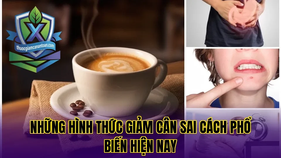 Những hình thức giảm cân sai cách phổ biến hiện nay
