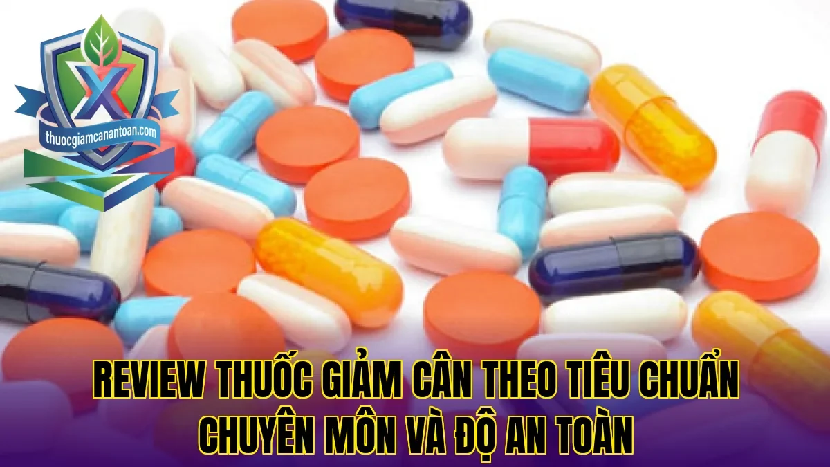 Review thuốc giảm cân theo tiêu chuẩn chuyên môn và độ an toàn