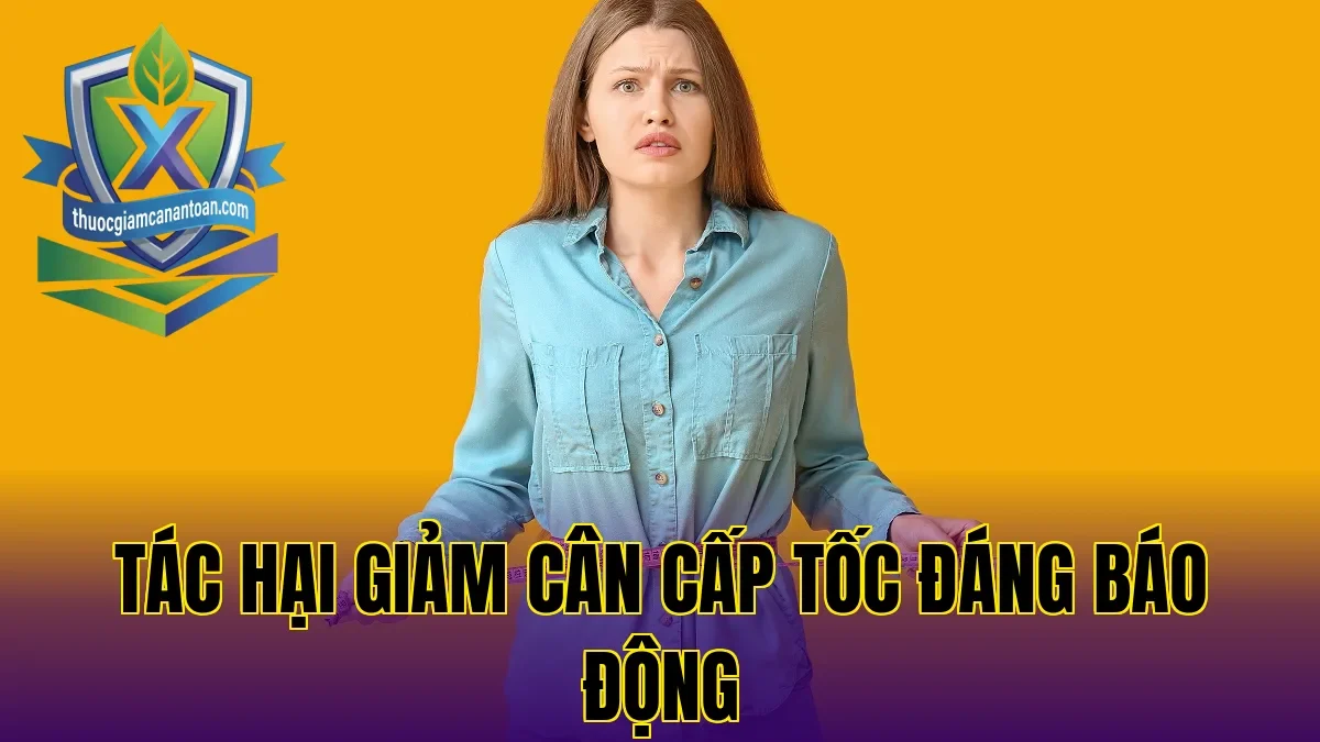 Tác hại giảm cân cấp tốc đáng báo động