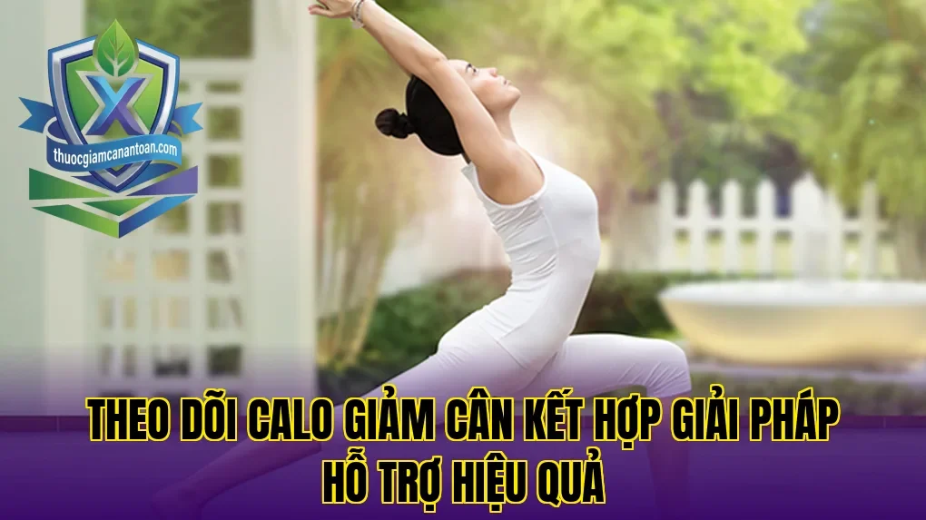 Theo dõi calo giảm cân kết hợp giải pháp hỗ trợ hiệu quả