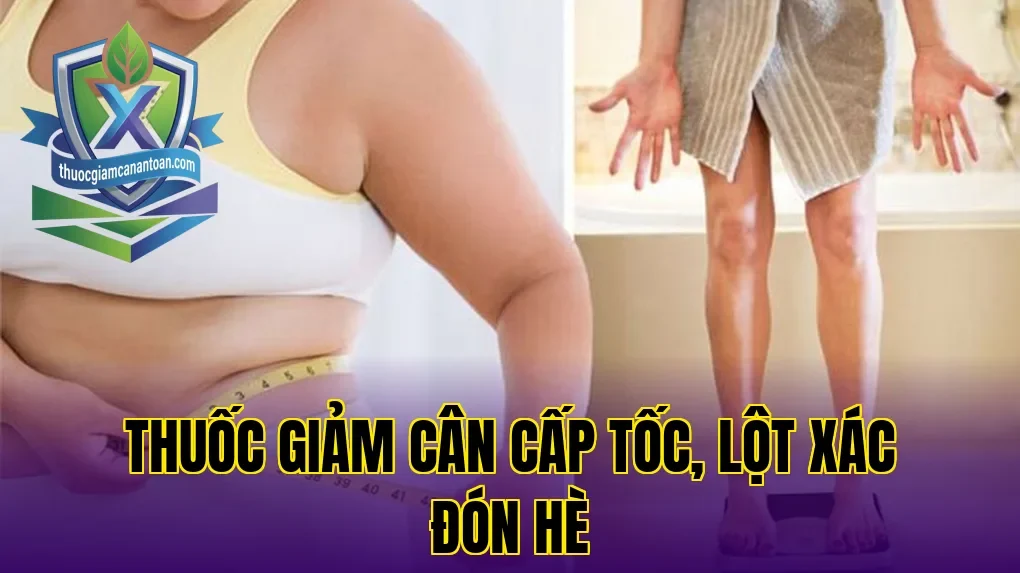Thuốc giảm cân cấp tốc, lột xác đón hè