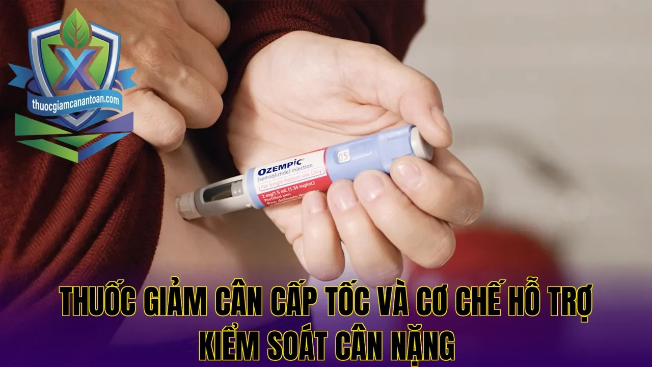 Thuốc giảm cân cấp tốc và cơ chế hỗ trợ kiểm soát cân nặng