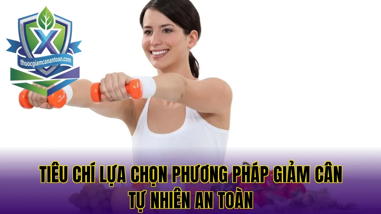 Tiêu chí lựa chọn phương pháp giảm cân tự nhiên an toàn