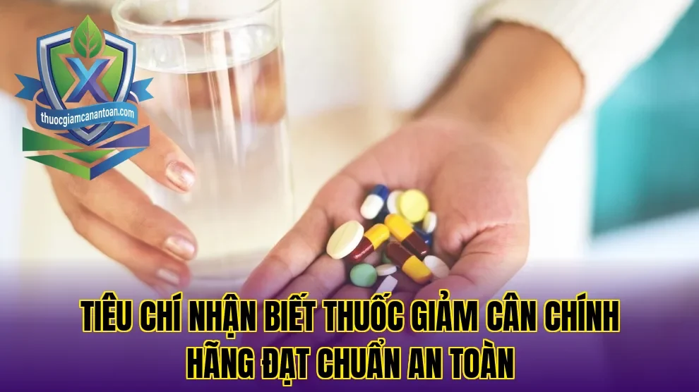 Tiêu chí nhận biết thuốc giảm cân chính hãng đạt chuẩn an toàn