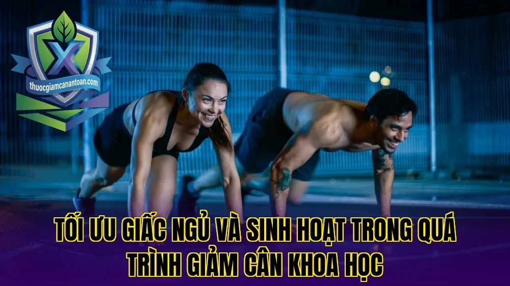 Tối ưu giấc ngủ và sinh hoạt trong quá trình giảm cân khoa học